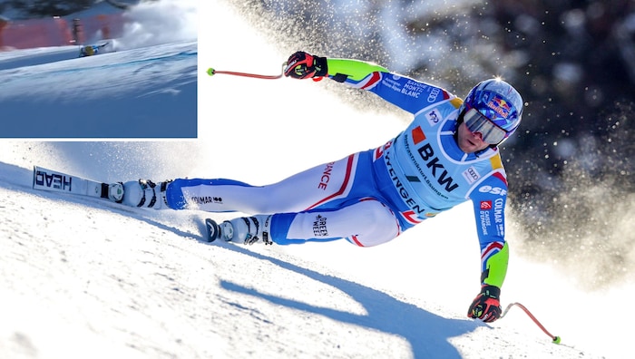 Alexis Pinturault stürzte im Super-G schwer.