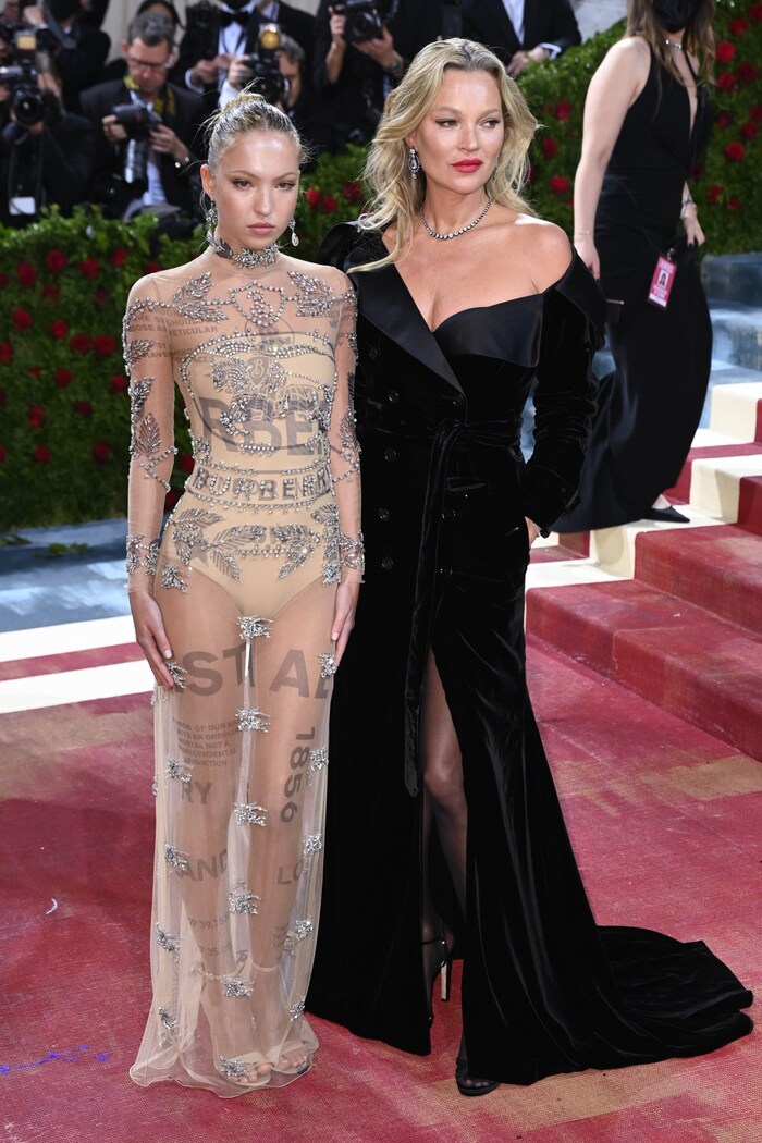 Kate Moss mit ihrer Tochter Lila.