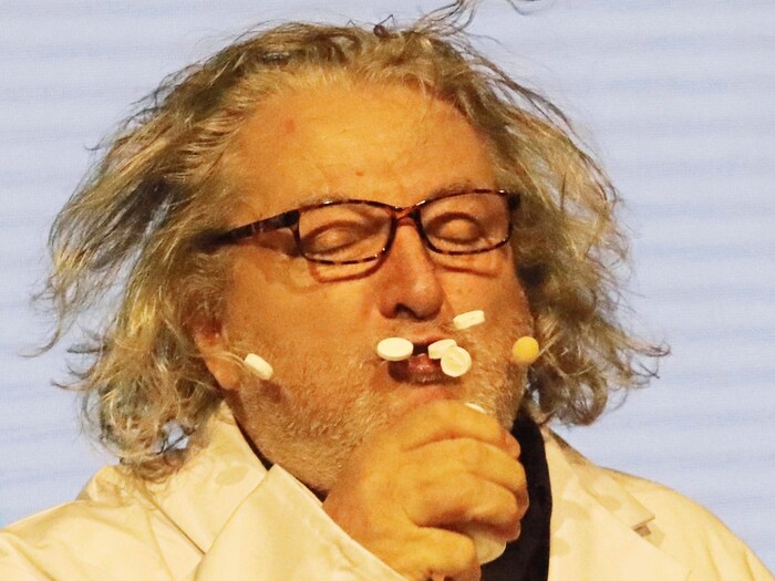 „Wir können es nicht ertragen, wenn Sie nicht merken, woran Sie nicht leiden“, Pharmatester Siegi Torta.