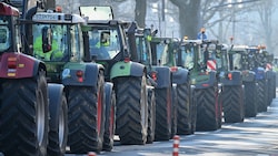 Die Mehrheit der Deutschen hat Verständnis für den Protest der Landwirte (Bild: AFP)