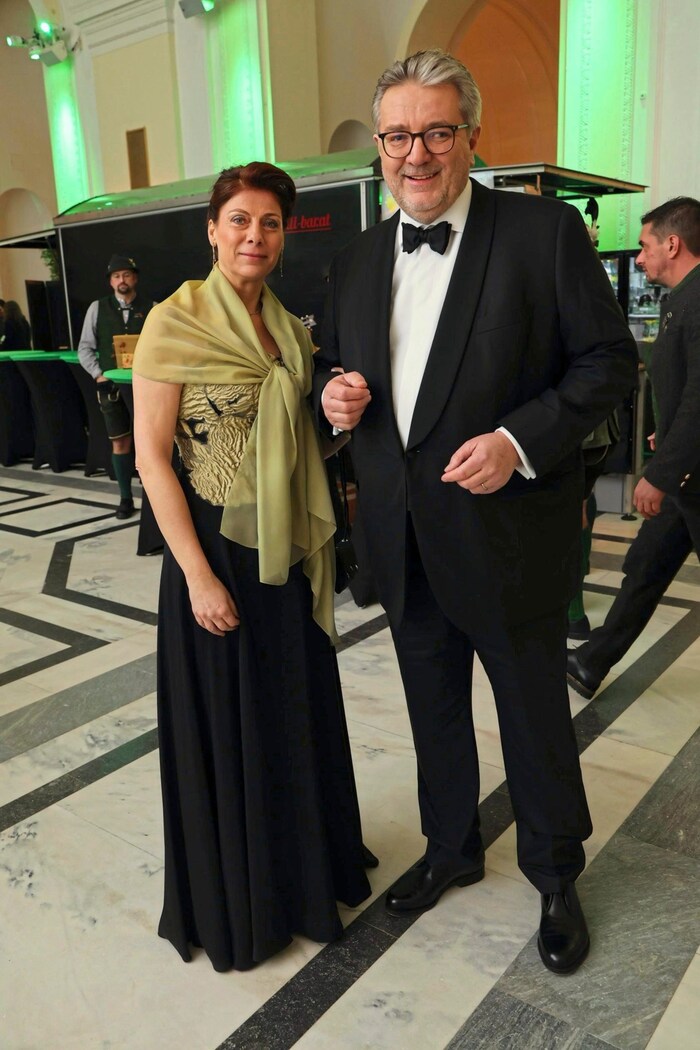 Der Wiener Gesundheitsstadtrat Peter Hacker mit seiner Ehefrau Martina