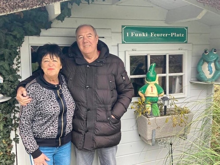 Mit seiner Brigitte seit 47 Jahren verheiratet.