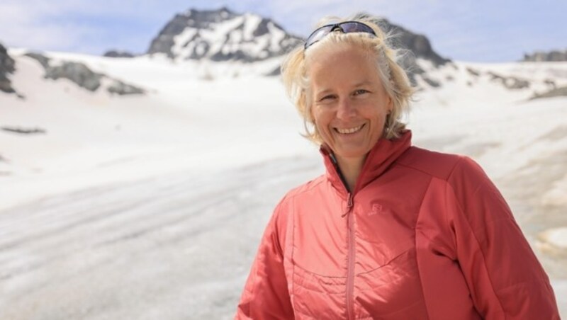 Die Glaziologin Andrea Fischer blickt trotz der dahinschmelzenden Gletscher positiv in die Zukunft. (Bild: Daniel Hinterramskogler)