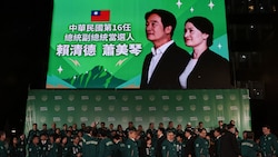 In Taiwan haben sich die Unabhängigkeitsbefürworter durchgesetzt.  (Bild: AFP)