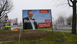 Plakate bei der Landtagswahl 2020: Beim nächsten Mal sollen die Kosten für Werbung beschränkt werden. (Bild: Huber Patrick)