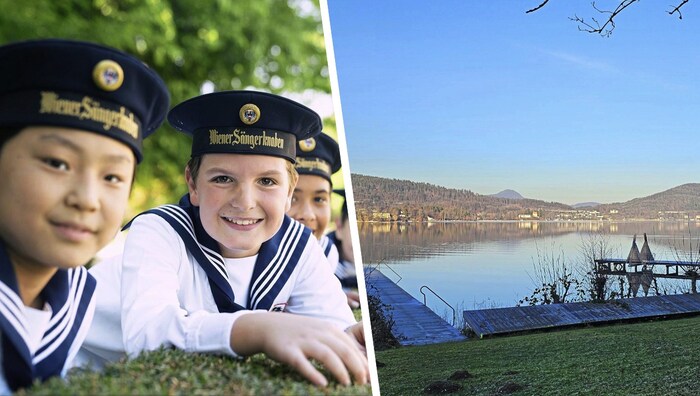 Die Wiener Sängerknaben besitzen am Wörthersee ein prächtiges Grundstück samt Zugang zum See.