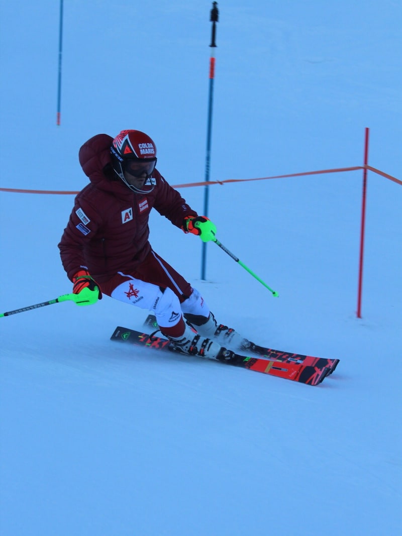 In St. Anton am Arlberg kehrte Christian Hirschbühl im Jänner in den ÖSV-Trainignsbetrieb zurück. (Bild: Peter Weihs/Kronenzeitung)