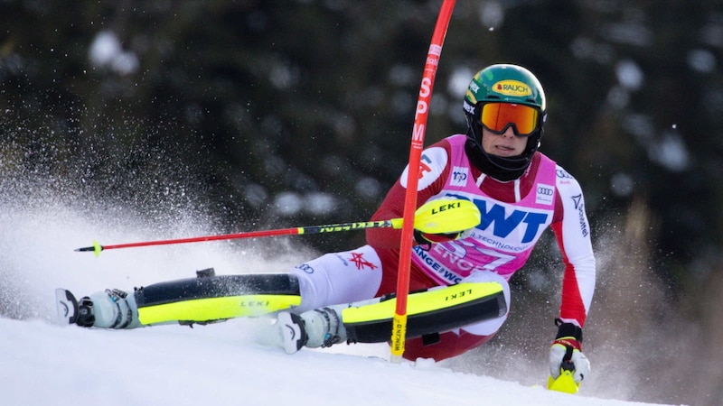 Moritz Zudrell has recently shone in the slalom in particular, but the ÖSV youngster has also regularly impressed in the other disciplines. (Bild: GEPA pictures)