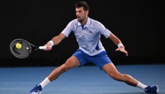 Novak Djokovic steht in der nächsten Runde. (Bild: APA/AFP/WILLIAM WEST)