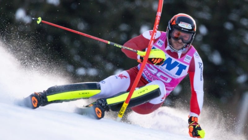 Michael Matt konnte im zweiten Lauf einige Plätze gutmachen. (Bild: GEPA pictures)