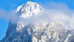 Das Massiv des 1691 Meter hohen Traunsteins bei Gmunden. (Bild: Marion Hörmandinger)