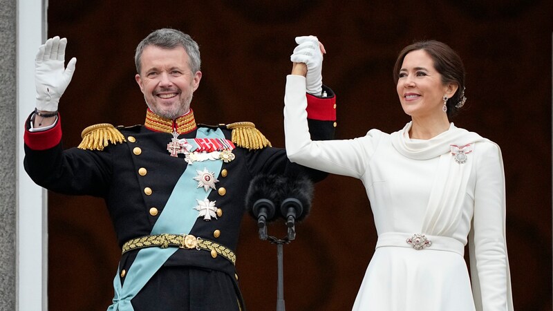 König Frederik und Königin Mary (Bild: APA/AP Photo/Martin Meissner)