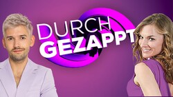 Michi Buchinger verrät Krone-TV-Redakteurin Marie Leopoldsberger seine TV-Highlights (Bild: Krone KREATIV)