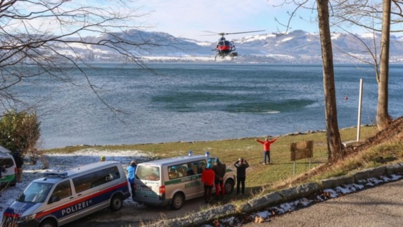 Die Suchaktion nach den beiden Alpinisten fand ein trauriges Ende (Bild: Lauber/laumat.at Matthias)