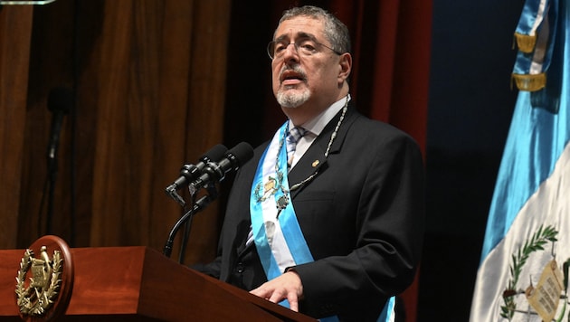 Trotz massiven Widerstands einflussreicher Kreise und Verzögerungen in letzter Minute hat der Sozialdemokrat Bernardo Arévalo unter Spannungen sein Amt als neuer Präsident von Guatemala angetreten. (Bild: AFP)