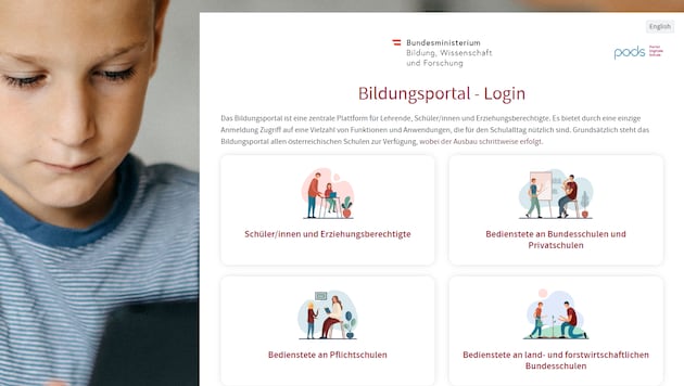 Das „Portal Digitale Schule“ wird durch eine neue Seite ersetzt. (Bild: Screenshot)