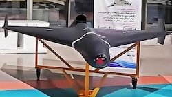 Neuer Antrieb, bessere Sensorik: Der Iran hat eine neue Kamikaze-Sprengstoffdrohne an Russland geliefert, die der ukrainischen Luftabwehr Sorgen bereitet.  (Bild: Iranische Staatsmedien)