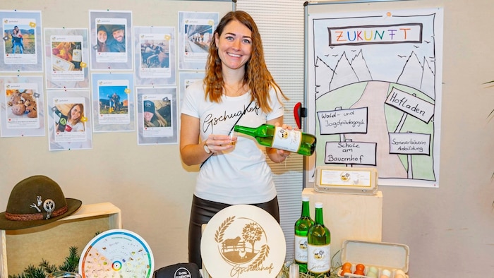 "Farmfluencer" Melanie Haas