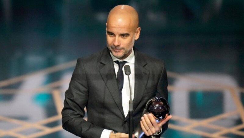 Pep Guardiola (Bild: Copyright 2024 The Associated Press. All rights reserved)