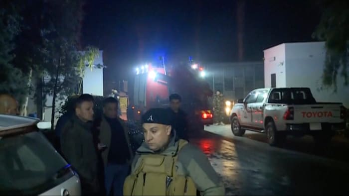 Mitten in der Nacht schlugen iranische Raketen in Erbil ein.