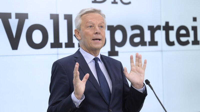 Reinhold Lopatka geht für die ÖVP ins EU-Rennen. (Bild: APA/ROBERT JAEGER)