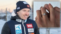 Bei Henrik Kristoffersen läuten bald die Hochzeitsglocken. (Bild: GEPA pictures, Instagram/h_kristoffersen)