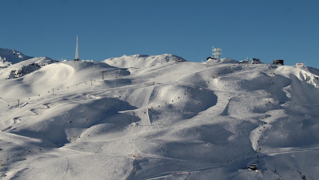 So präsentierten sich die Pisten am Arlberg am Dienstagvormittag. (Bild: Peter Weihs/Kronenzeitung)
