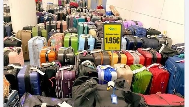 Mit Fotos angeblich vergessener Koffer ködern die Täter.