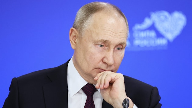 The downturn in the Russian economy continues and is putting Putin's central bank under pressure. (Bild: AFP)