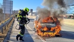 Der Brand konnte von der Freiwilligen Feuerwehr Knittelfeld rasch gelöscht werden. (Bild: Tom Zeiler)