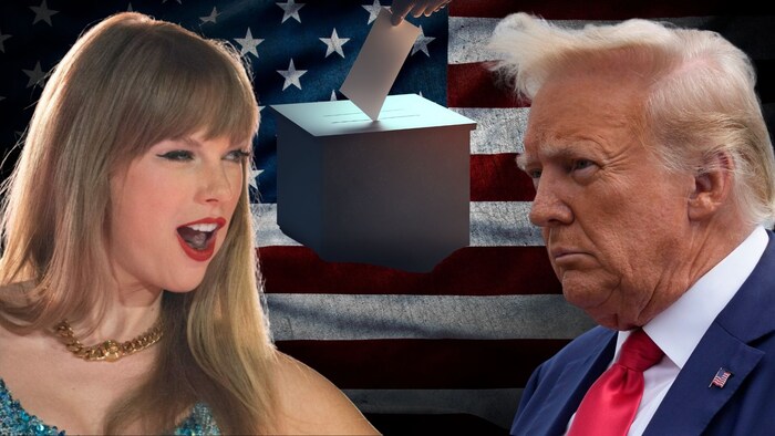 Taylor Swift könnte vor der US-Wahl zum Problem für Donald Trump werden.