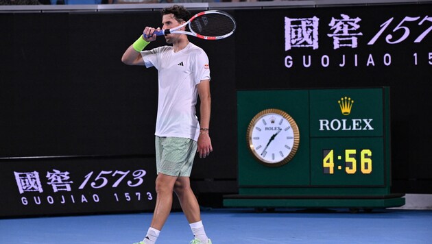 Dominic Thiem ist bei den Australian Open bereits ausgeschieden. (Bild: APA/AFP/WILLIAM WEST)