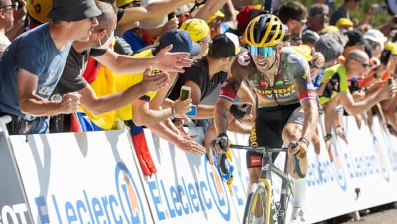 Primoz Roglic startete erst am Rad eine echte Weltkarriere, zuvor war der Slowene Skispringer (Bild: GEPA pictures/ Pro Shots/ George Deswijzen)