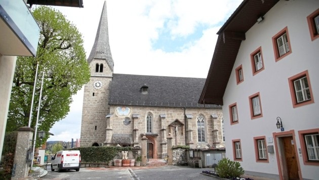 In Bad Vigaun kam es zum Brand eines Traktors.