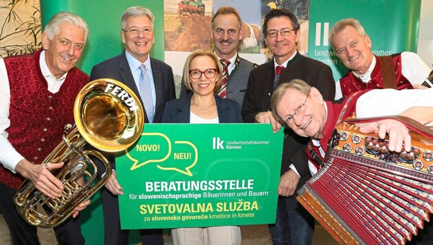 Eröffnung der Beratungsstelle für slowenischsprachige Bäuerinnen und Bauern in der ...