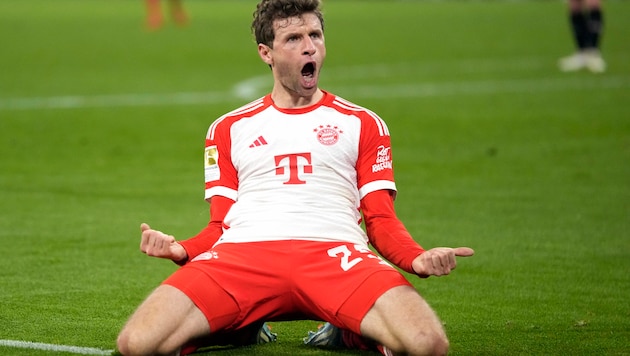 Thomas Müller can not only celebrate goals, but also Olympic gold.