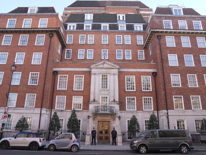 Die London Clinic, in der Kate behandelt wird