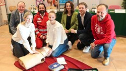 Die Schüler und Ausbildner sind vom neuen Ausbildungszweig begeistert.