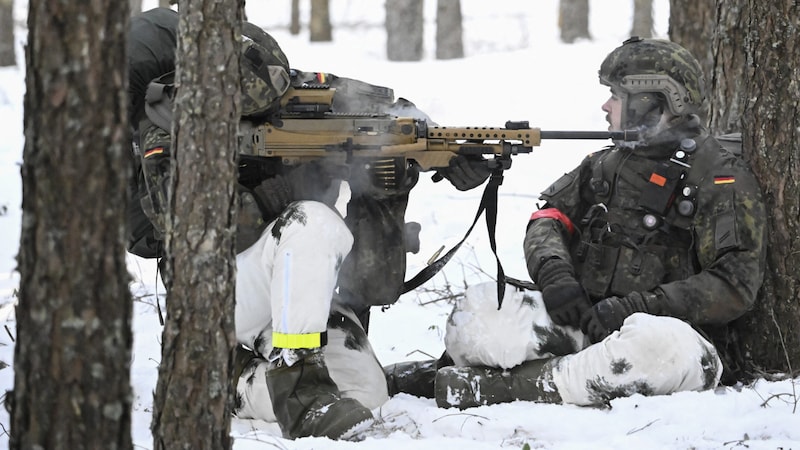 NATO exercise "Steadfast Defender" with German participation (Bild: AFP)