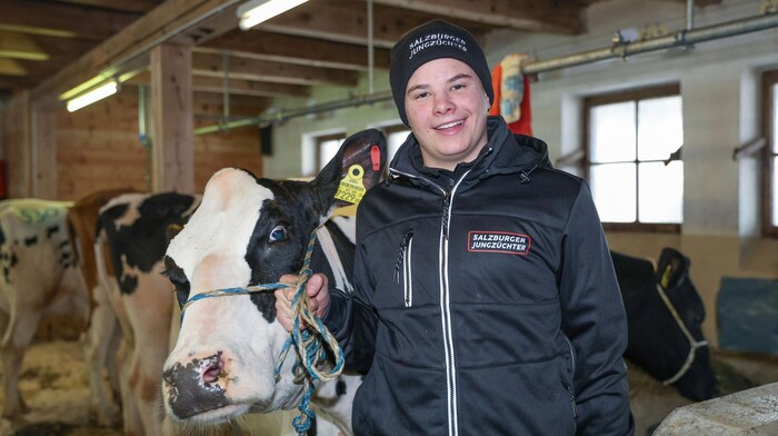 Samuel Gruber (15) ist mit Ginger aus Saalfelden angereist. Er wird den elterlichen Betrieb ...