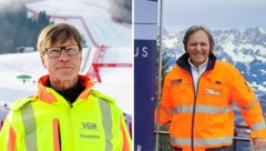 Andreas Logies (links) und Manfred Berger.