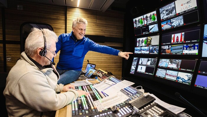 ORF-Chefregisseur Michael Kögler bei der Arbeit.