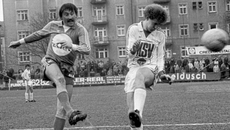 Antonin Panenka (li.) führte Rapid ins Europacup-Finale. (Bild: Votava / brandstaetter images / picturedesk.com)