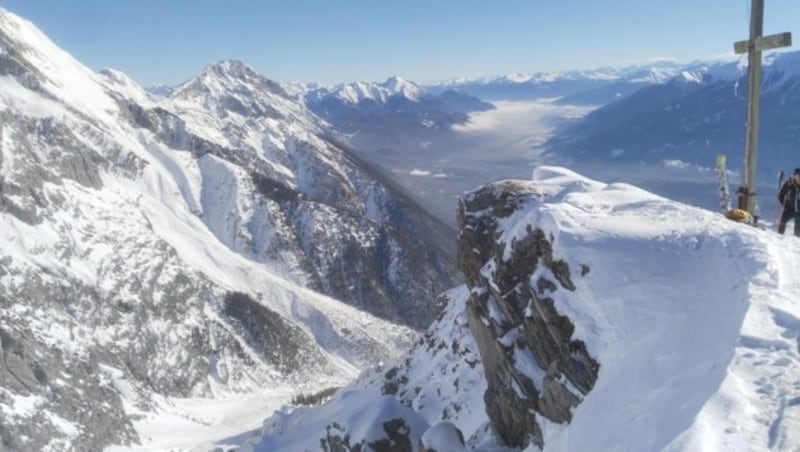 Der Blick von der Wankspitze Richtung Inntal. (Bild: Peter Freiberger)