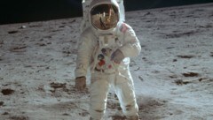 Der US-Astronaut betrat als zweiter Mensch den Mond.