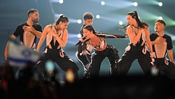 Die israelische Song-Contest-Starterin Noa Kirel beim Finale des Eurovision Song Contest 2023 am 13. Mai 2023 in der M&S Bank Arena in Liverpool. (Bild: AFP or licensors)