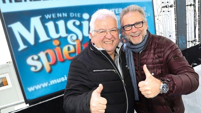 Wilfried „Murli“ Wiederschwinger und Friedl Würcher von den Nockis.