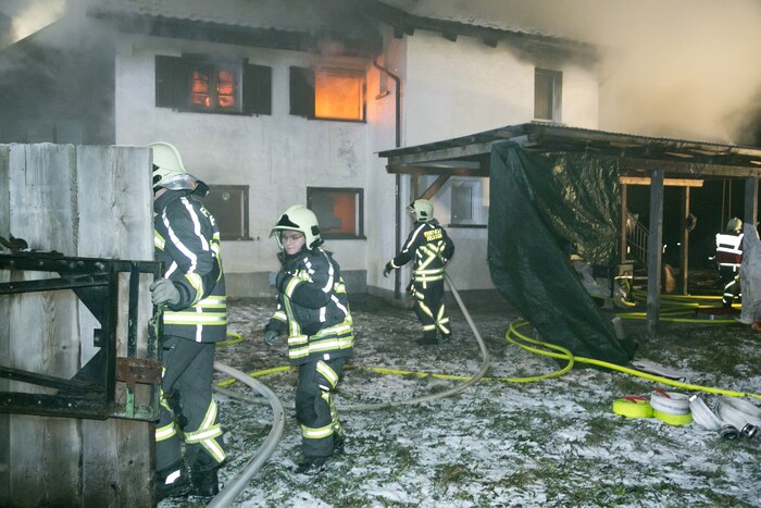 Große Teile des Gebäudes wurden bei dem Brand völlig zerstört.
