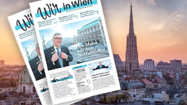 Wie in Wien ist ein beliebter Ausspruch (Bild: ÖVP Wien, Krone KREATIV)