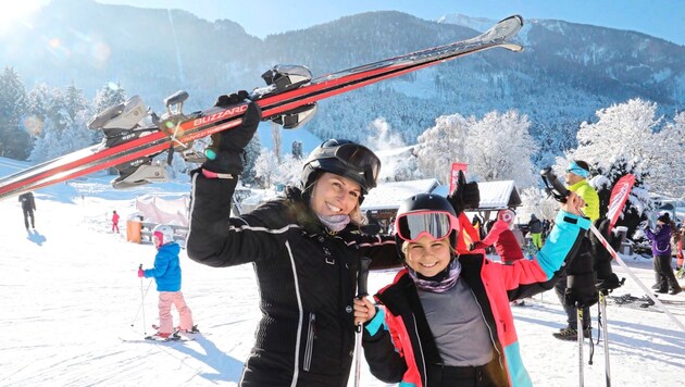 Kärntner Generationen-Skitag auf der Petzen. (Bild: Uta Rojsek-Wiedergut)